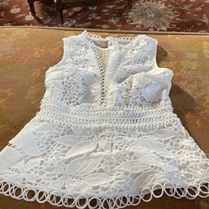 White going out / evening too Aqua XS